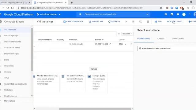 Creating Virtual Machine Using Google Cloud Platform смотреть онлайн