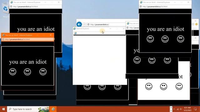What HAPPENS if you visit youareanidiot.cc using IE 11 on Windows 10 in 2023?!? смотреть онлайн