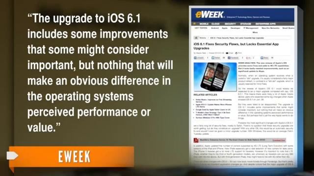 Apple's iOS 61 Update A Closer Look смотреть онлайн