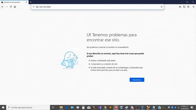 Configuracion WEBMIN, FIREWALL Y DHCP UBUNTU смотреть онлайн