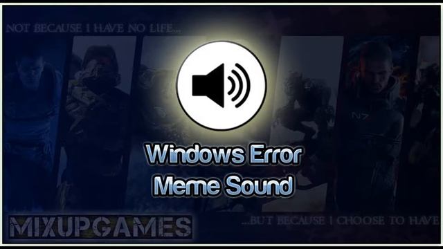 Microsoft Windows Error Meme Sound effect Download (HD) смотреть онлайн