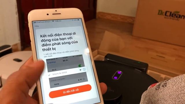 Hướng dẫn kết nối Robot Dr Clean RVC66 với APP смотреть онлайн
