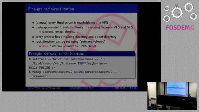 FOSDEM 2017 - Virtualization on the Hurd.mp4 смотреть онлайн