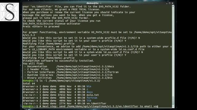 VitaOptimum Library: Setup for Linux смотреть онлайн