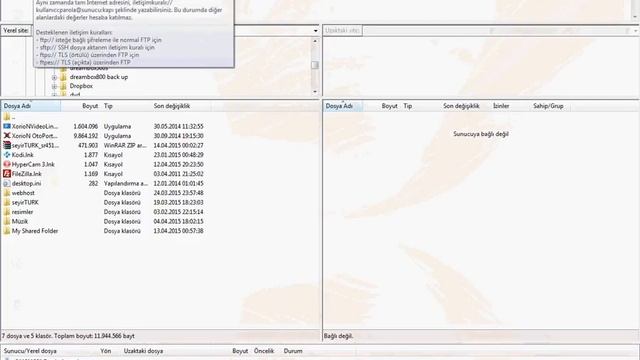 Filezilla programı ile seyirTURK yükleme смотреть онлайн