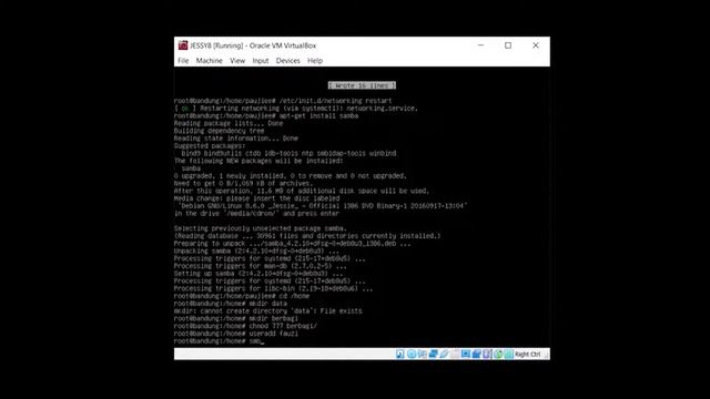 Samba Server Debian смотреть онлайн