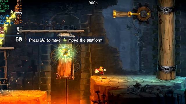 Rayman Legends | AMD R5 240 + i5 2400 | 900p, 720p смотреть онлайн