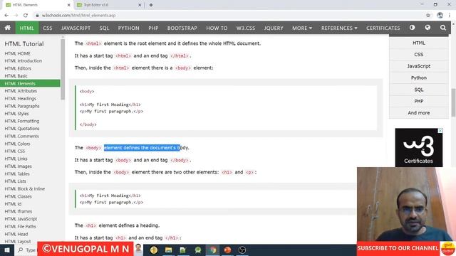 Web Development in Kannada : Part-2 : Editors, Elements, Headings & Attributes : VENUGOPAL M N смотреть онлайн