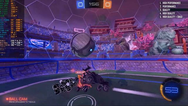 Rocket League GTX 980 | i5 2500k 4.9 GHz | 1080p All settings смотреть онлайн