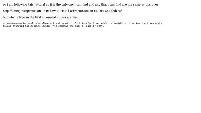 Trying to install Astromenace on my linux mint 14 cinnamon pc смотреть онлайн