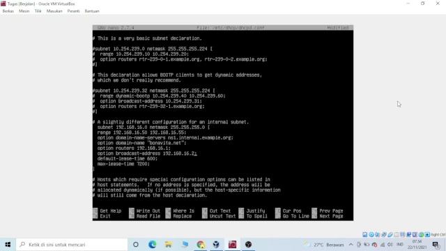 Konfigurasi Dhcp Debian Berbasis Text смотреть онлайн