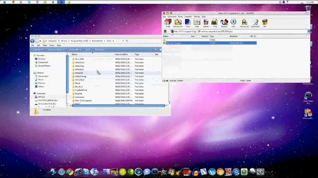How to make a Windows 7 look like a Mac OS X смотреть онлайн