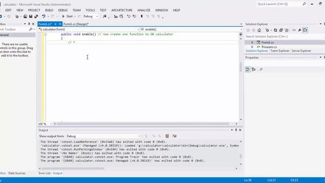 Create Calculator in C Windows form application Full Tutorial смотреть онлайн