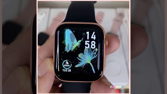 Smart Часы 1.7" дисплей, 2 функциональные кнопки, бесконтактная зарядка. смотреть онлайн