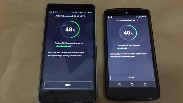 Antutu Benchmark : Nexus 5 official android marshmallows Vs Xiaomi Redmi note 2 MIUI 7 stable смотреть онлайн