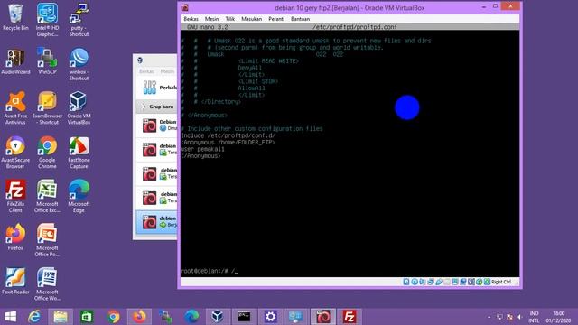 tugas 3.4 Debian 10 konfigurasi ftp anonymous login смотреть онлайн