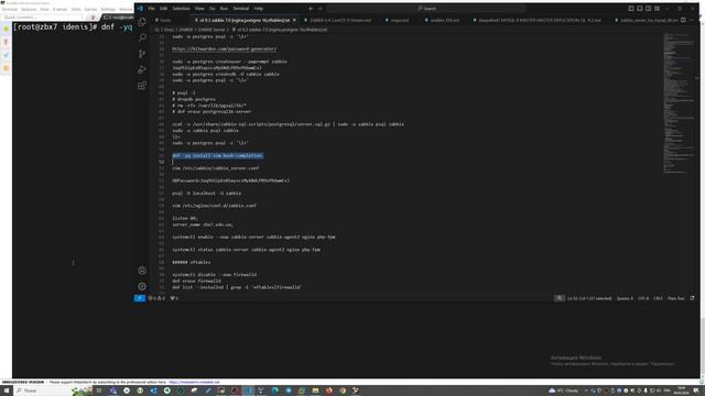 Установка ZABBIX 7.0 [ NGINX , PostgreSQL 16 , NFTables ] в Oracle Linux 9.3 смотреть онлайн
