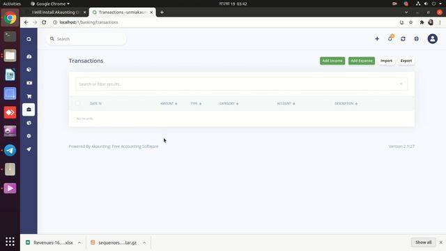 I Will Do Akaunting Setup Into Linux.|open source software. смотреть онлайн