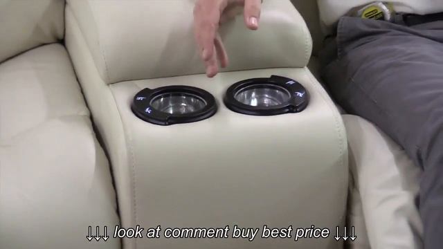 Sanford Love Seat, Power Recliner, Leather Furniture, Hudson's Furniture In Orlando Area