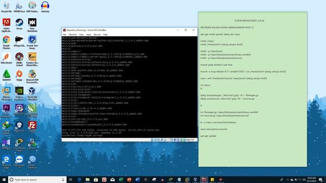 konfigurasi Repository local on Debian 8 [indonesia] смотреть онлайн
