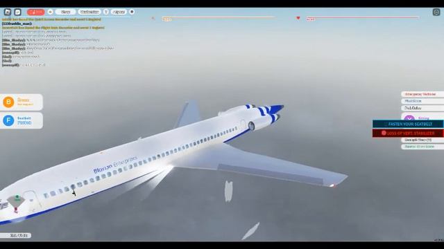 roblox - emergency landing: A HUGE nosedive and a seat ejection! смотреть онлайн