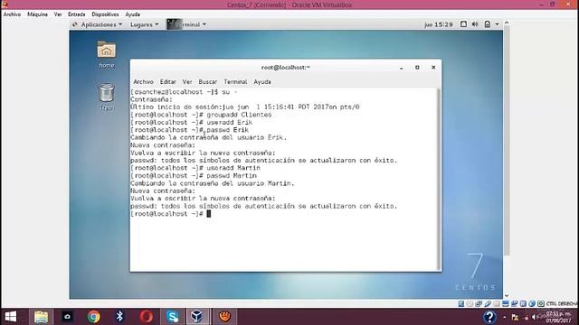 Creación de Grupos y Usuarios en Centos 7 e Instalación de paquetes de Impresora смотреть онлайн