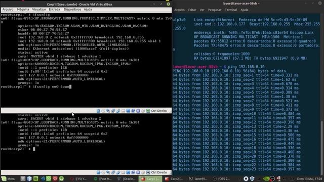 Demonstração protocolo CARP no Free BSD смотреть онлайн