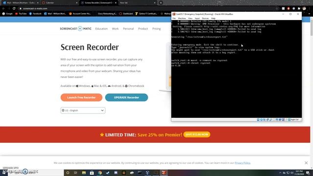 Resetting the Root Password in CentOS 7 смотреть онлайн