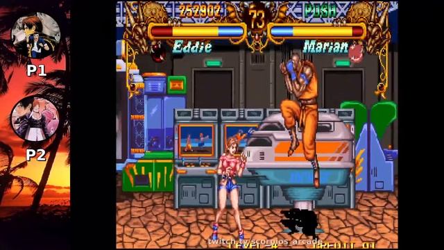 Live gameplay! Double dragon (neogeo) / Crouching tiger hidden dragon - Retroarch / Linux смотреть онлайн
