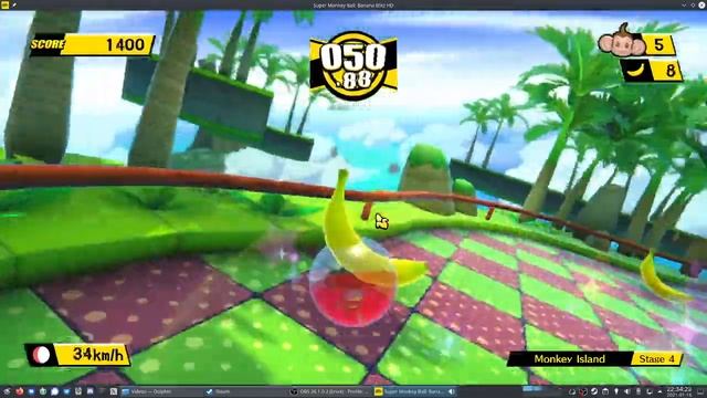 Super Monkey Ball Banana Blitz on Arch Linux смотреть онлайн