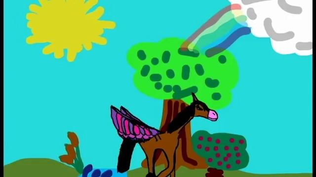 A horse - by Kim - Adobe Animate Project смотреть онлайн