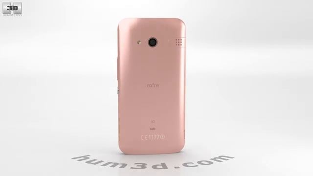 Kyocera Rafre Pink 3D model by 3DModels.org смотреть онлайн