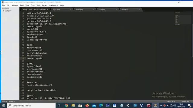 Voip Debian 9.6 Plus Asterisk Part 2 смотреть онлайн