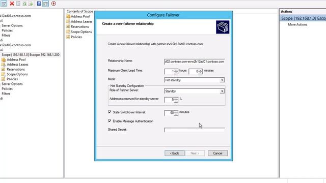 DHCP Failover no Windows Server 2012 смотреть онлайн