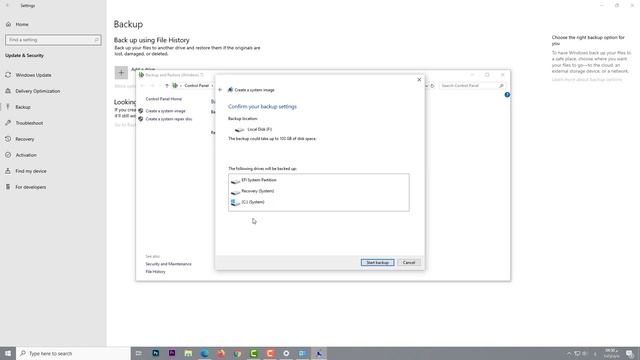شرح عمل نسخة إحتياطية من ويندوز 10 بالكامل بسهولة | system image tool смотреть онлайн
