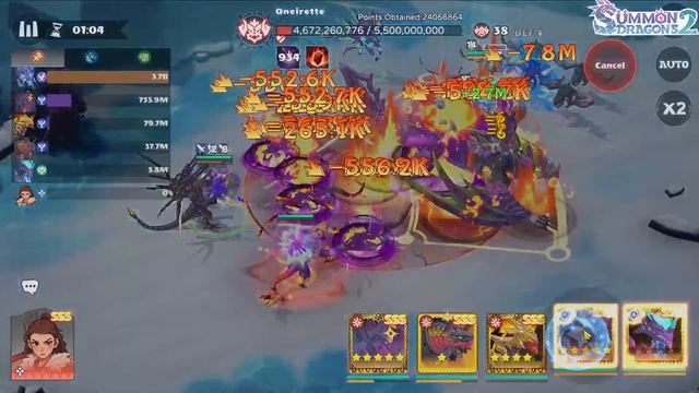 Oneirettes Lair 54M Points Guide (Wyrmrealm Clash) Event [Summon Dragons 2] смотреть онлайн