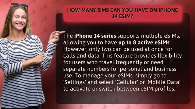 How many Sims can you have on iPhone 14 eSIM? смотреть онлайн