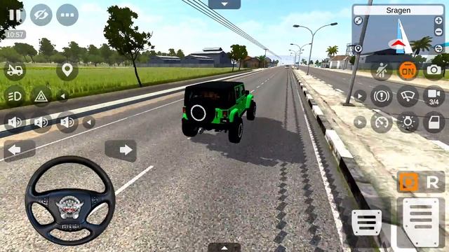 Jeep Wrangler Rubicon 4×4 Off-Road Mod for Bus Simulator Indonesia (BUSSID) #242 - Android Gameplay смотреть онлайн
