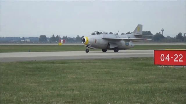 Saab J35 Draken/Saab J29 Tunnan, NATO Days Ostrava 2015 смотреть онлайн