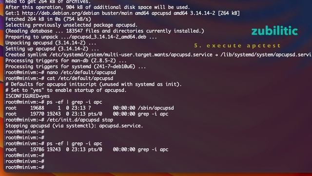 A Linux Story: APCUPSD - installing, starting and initial setup смотреть онлайн