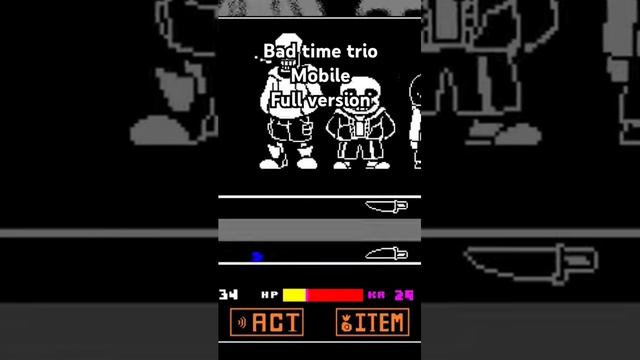 #undertale #badtimetrio #mobile #godot смотреть онлайн