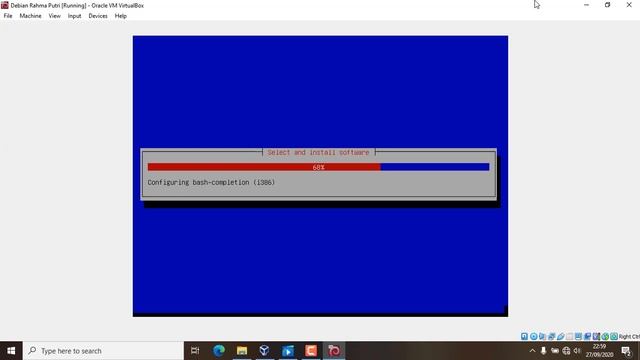 konfugurasi DHCP Server pada linux debian (RAHMA PUTRI Tugas sekolah) смотреть онлайн