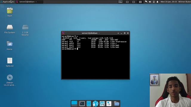 1.4 (C) || Experiment 3-2 - Transmisión de data entre dispositivos || Debian 11 смотреть онлайн