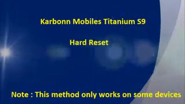 How to Hard Reset Karbonn Mobiles Titanium S9 and Forgot Password Recovery, Factory Reset смотреть онлайн