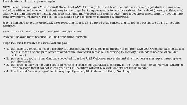 Unix & Linux: Grub 2.02 cannot see all drives смотреть онлайн