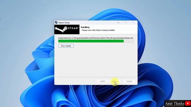 How to Install Steam on Windows 11 | Complete Installation | Amit Thinks смотреть онлайн