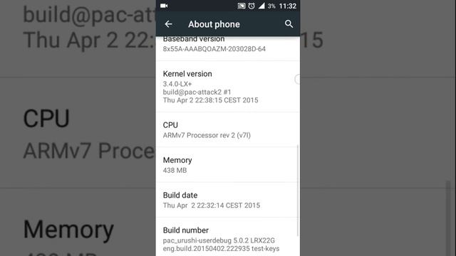 PAC MAN ROM (Android 5.0.2 Lollipop) on Xperia Ray (ST18i) Preview смотреть онлайн