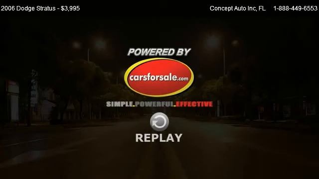2006 Dodge Stratus SXT - for sale in Miami, FL 33142 смотреть онлайн