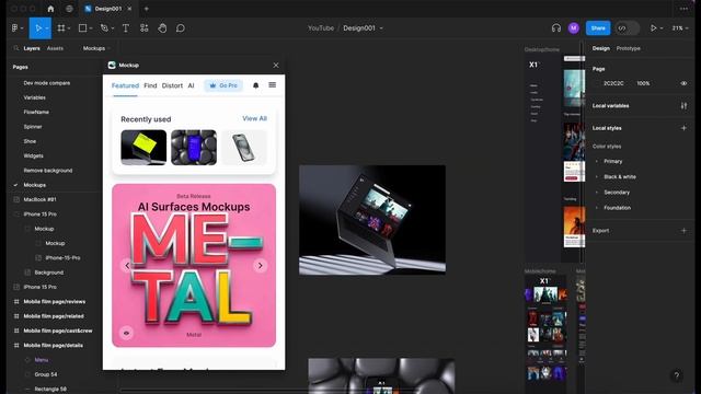 Device Mockups Plugin In Figma