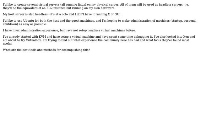 DevOps & SysAdmins: Turning physical linux server into several virtual servers (2 Solutions!!) смотреть онлайн